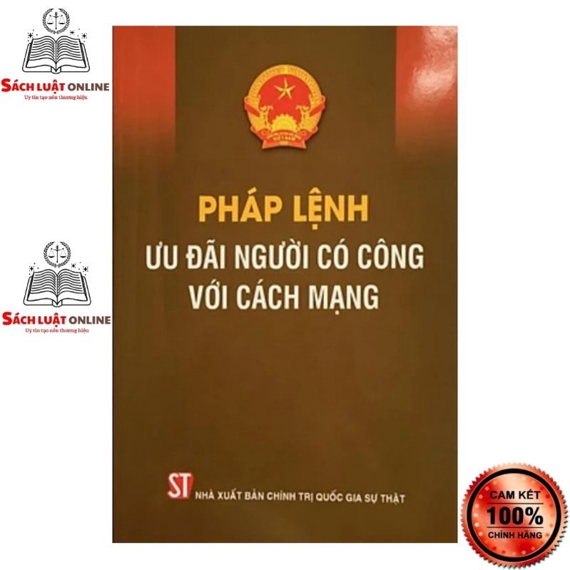 Sách - Pháp lệnh ưu đãi người có công với cách mạng