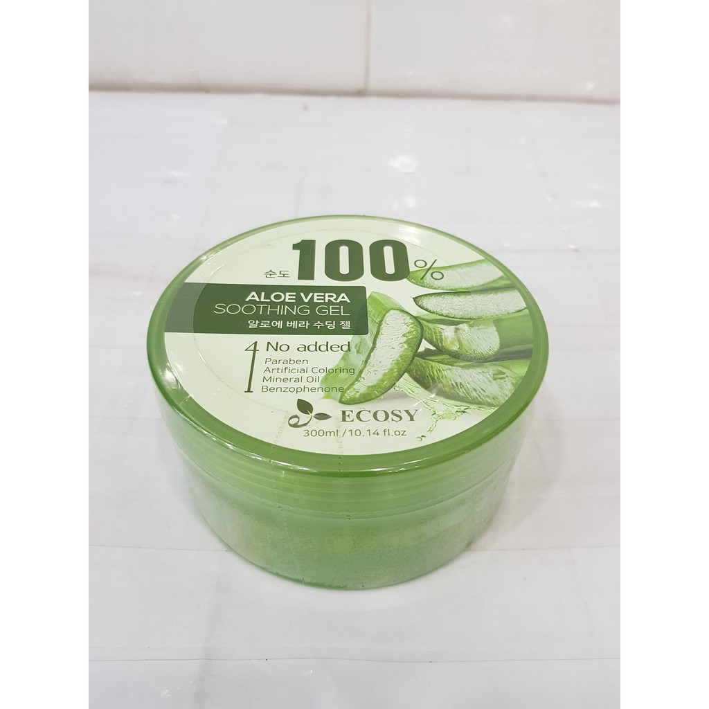 Gel Dưỡng Da Đa Năng Lô Hội Và Ốc Sên ECOSY 300ml Hàn Quốc