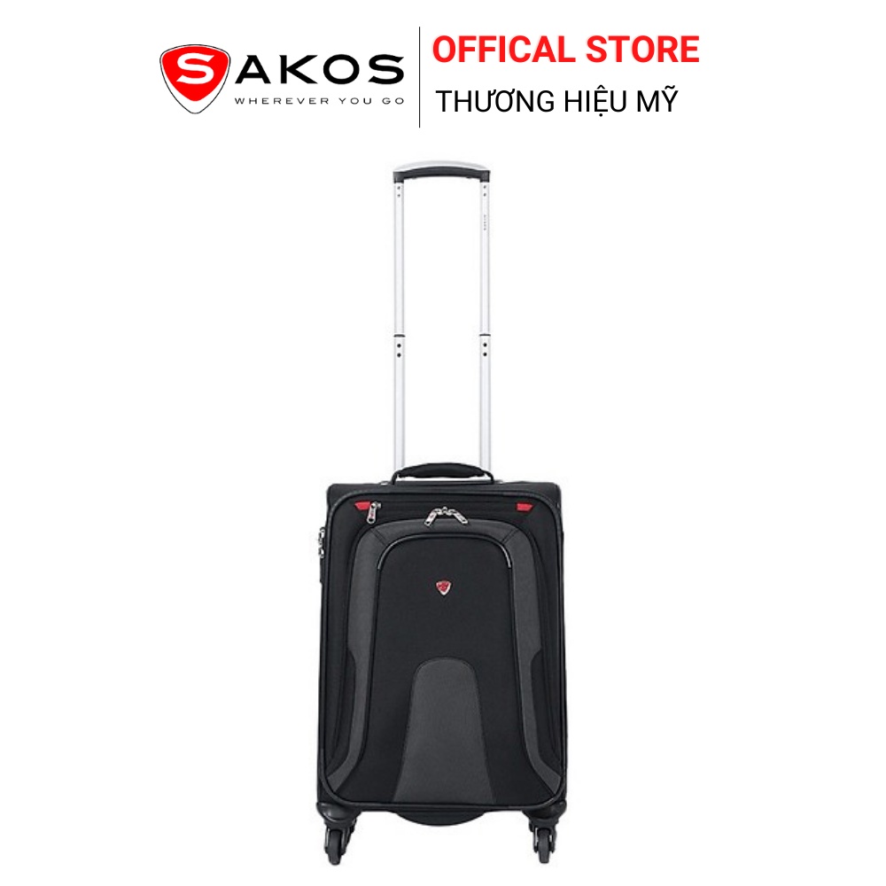 Vali vải du lịch Sakos TITAN NY 5 (Size Cabin 56cm/ 20inch TSA)