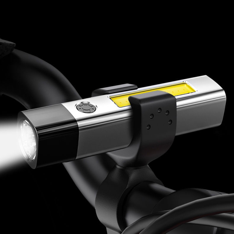 Đèn pin mini cob+led sạc usb độ sáng cao chống thấm nước tiện dụng cho gia đình/ dã ngoại