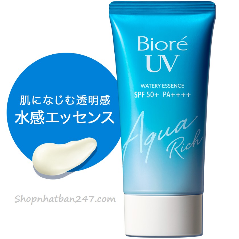 Kem chống nắng Nội địa Nhật Biore UV Aqua Rich Watery Essence 50g-[MẪU MỚI 2019]