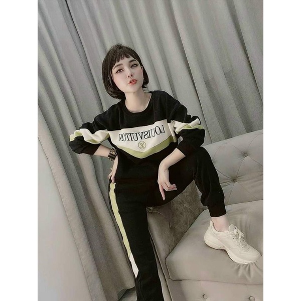 Bộ thể thao nữ thu đông mặc đi làm đi chơi umi