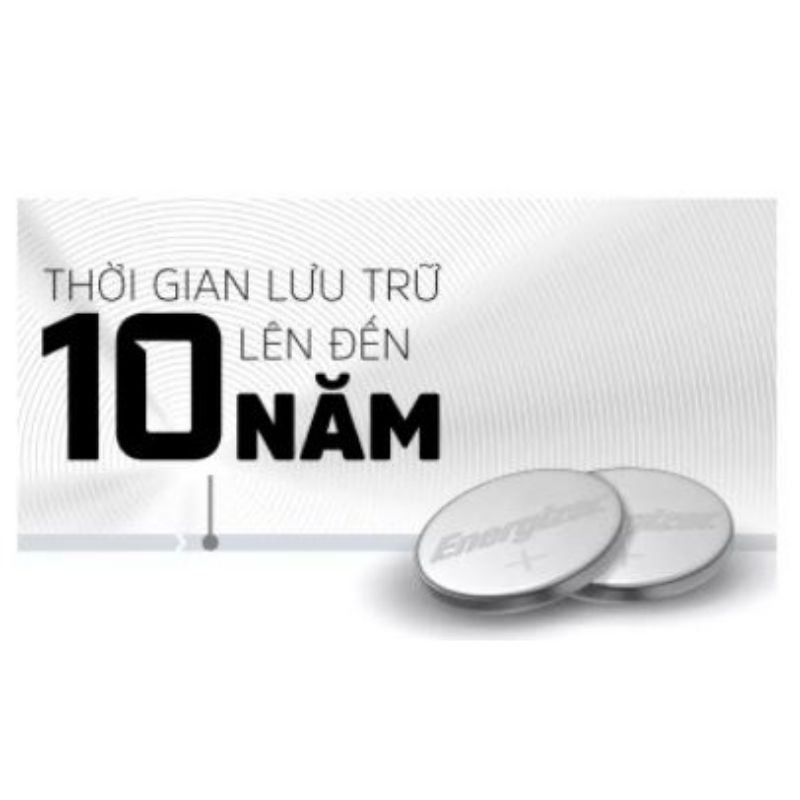 Vỉ 1 viên Pin Energizer 2032 Lithium, pin đồng tiền CMOS Cân, máy đo nhiệt độ