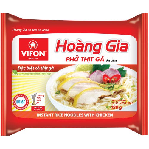 Hoàng Gia Phở Thịt Gà 120g