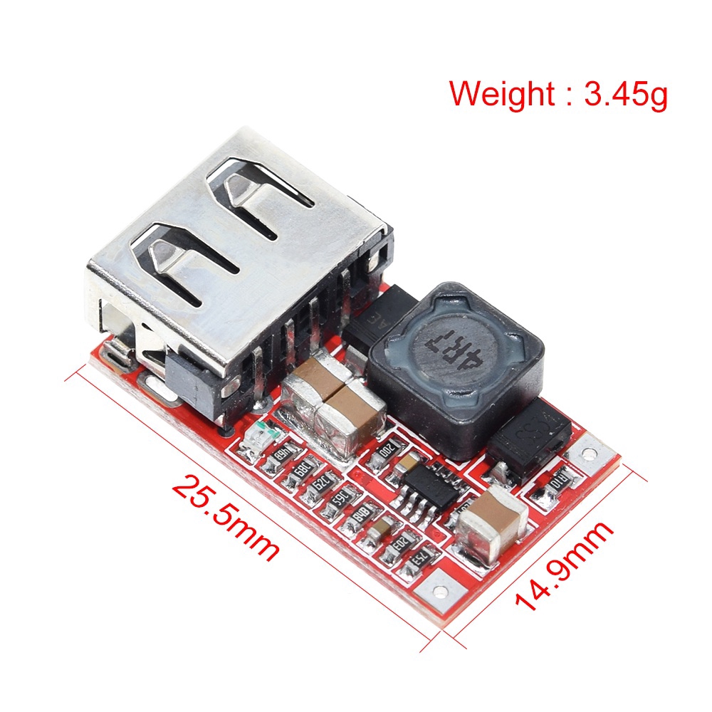 Mô đun hạ áp TZT FINE 6-24V 12V/ 24V sang 5V 3A cho xe hơi 12V 5V | BigBuy360 - bigbuy360.vn