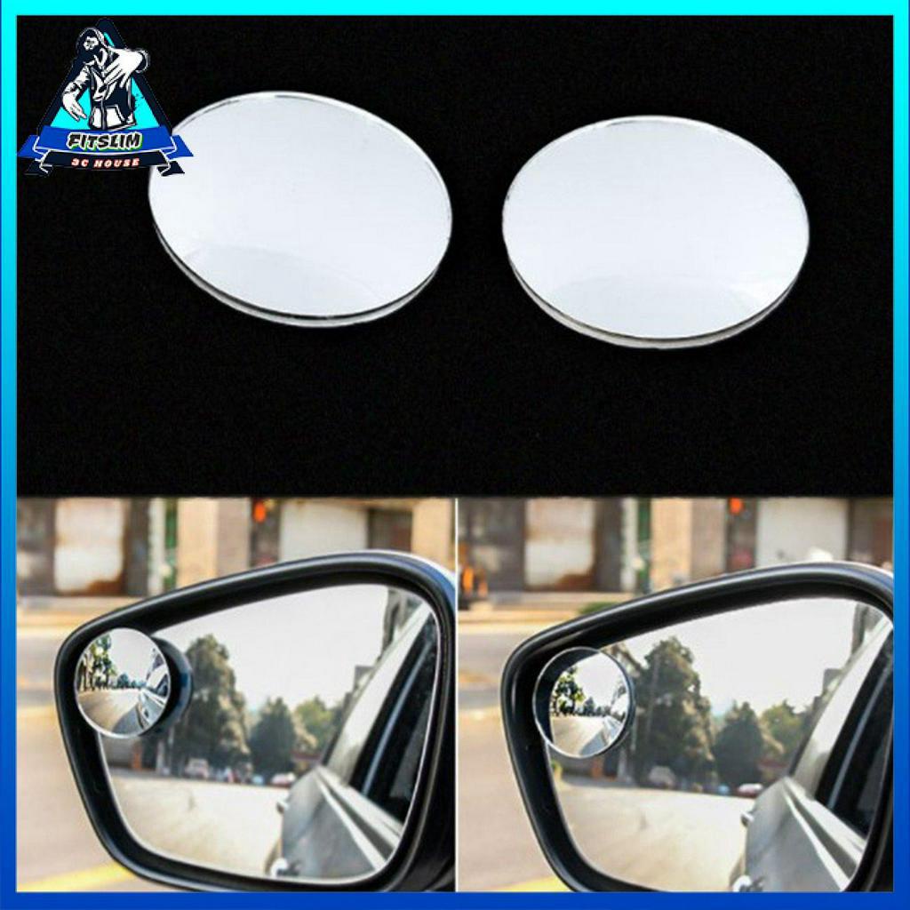 Gương chiếu hậu tự động HD không viền Gương tròn nhỏ Gương chiếu hậu điểm mù