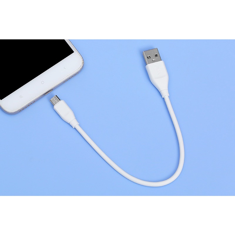 Dây cáp xạc chân micro 25cm, hỗ trợ nhiều dòng máy sam sung,oppo,vivo,hưaei,Vsmart...