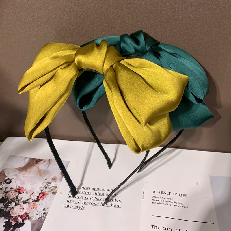 Cài Tóc Đính Nơ Ruy Băng Màu Sắc Cho Bé Gái