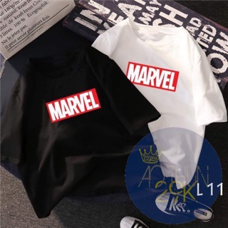 Áo thun unisex cao cấp 100% cotton tay lỡ marvel siêu độc