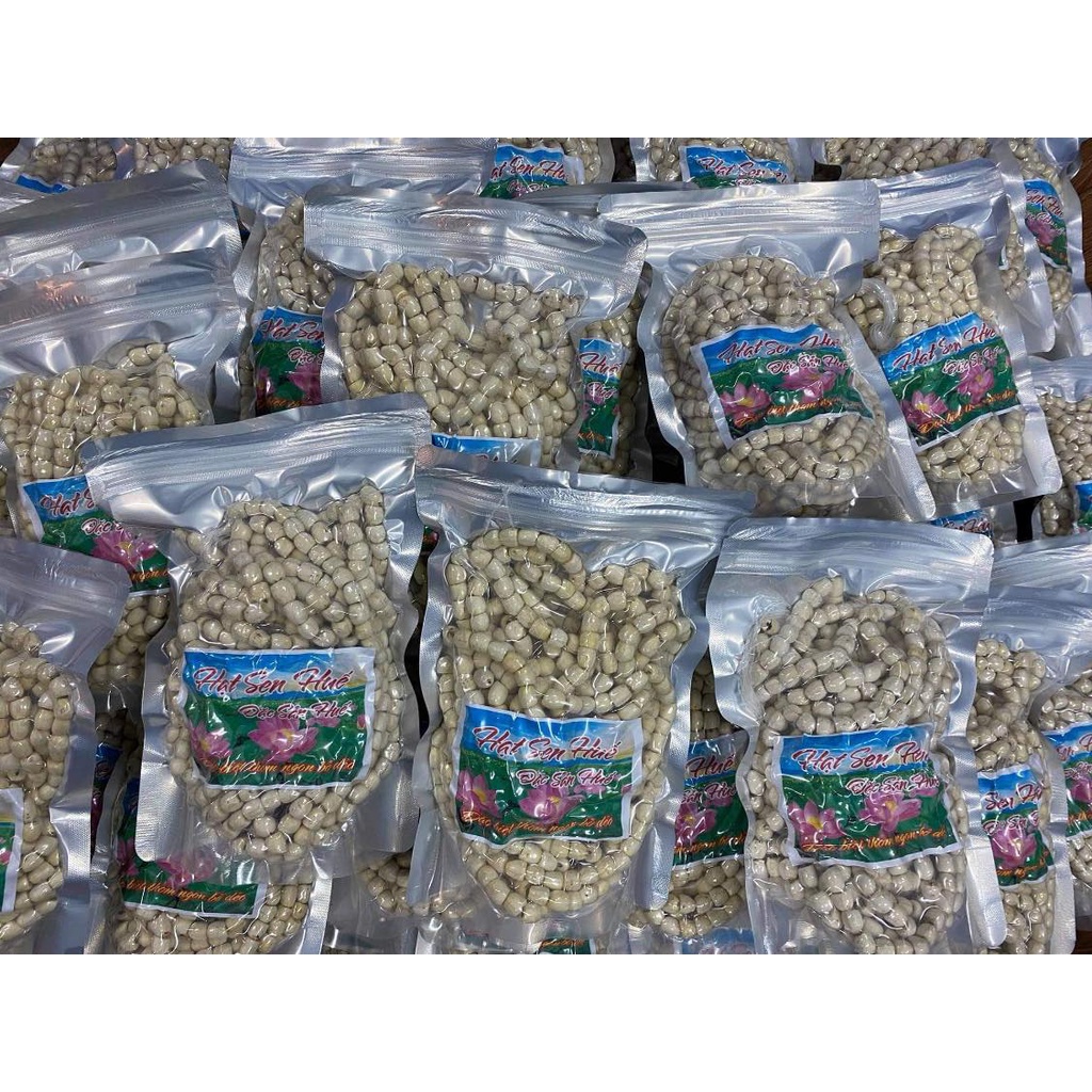 Hạt sen khô Huế - nấu lên bở, thơm, dẻo, ngon vị tự nhiên