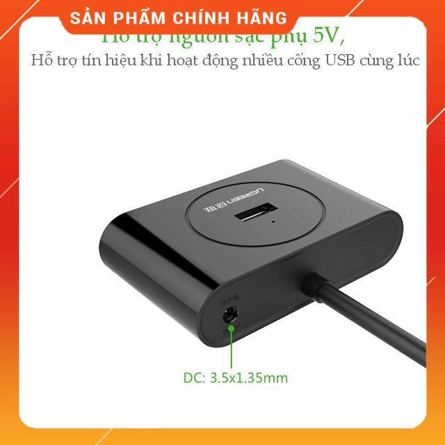 Bộ chia cổng USB 2.0 ra 4 cổng UGREEN CR119 dailyphukien