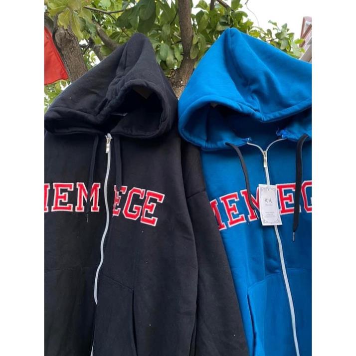 Khoác Nỉ Chữ Mem Unisex Nam Nữ Dáng Rộng Kiểu Dáng Năng Động Oversize Khoác Đi Nắng