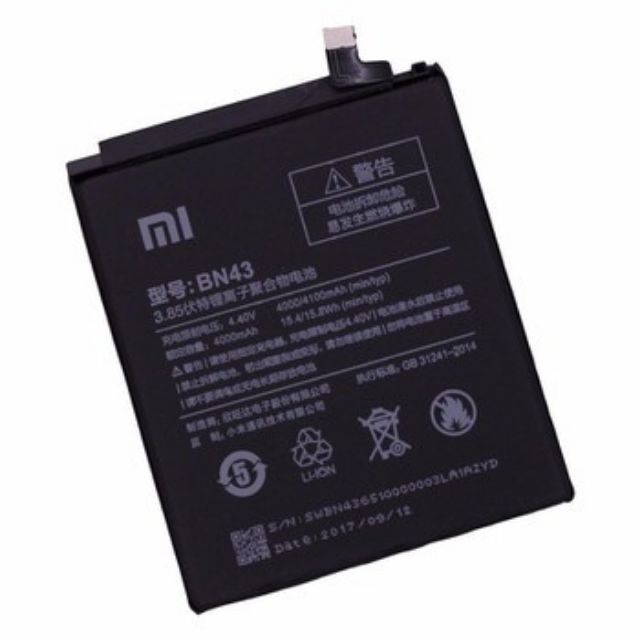 PIN XIAOMI REDMI NOTE 4X BN43 PHIÊN BẢN 32GB - Bảo Hành