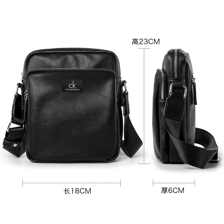 Túi Xách Calvin Klein Chất Liệu Da Cao Cấp Chống Thấm Nước Cho Nam