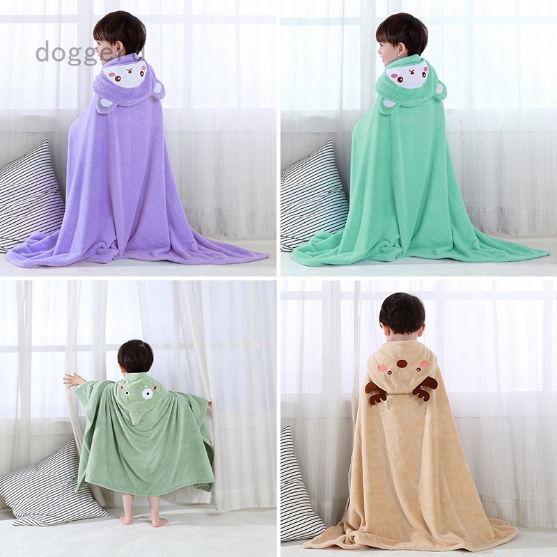 Khăn Tắm/Đi Biển Chất Liệu Cotton 100% Siêu Mềm Hình Thỏ Dễ Thương Cho Bé