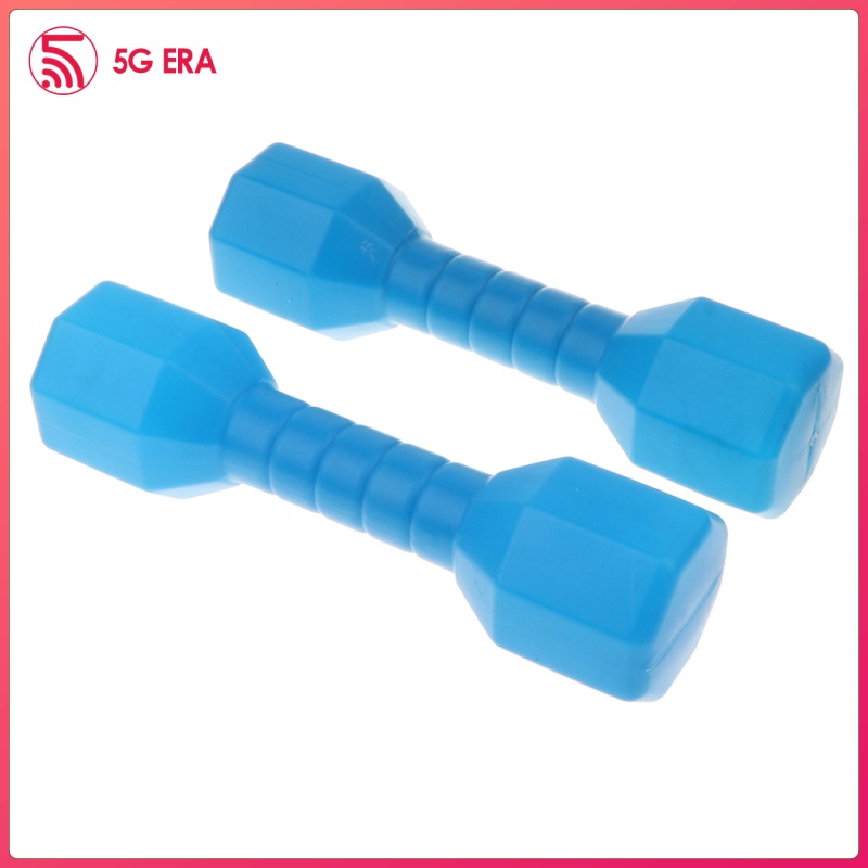 1 Cặp Quả Tạ Bằng Nhựa Trọng Lượng Nhẹ Dùng Tập Thể Hình Dành Cho Trẻ Em