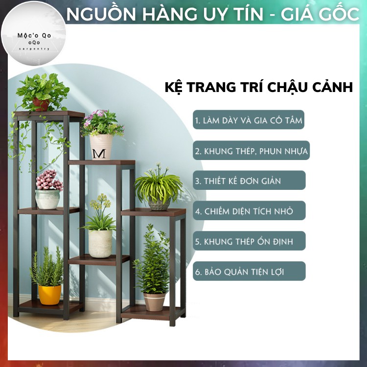 Kệ để chậu hoa,cây cảnh | HÀNG LOẠI 1 - Giá để chậu cây trang trí nhà cửa tháo ráp dễ dàng