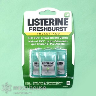 MIẾNG NGẬM THƠM MIỆNG, DIỆT KHUẨN LISTERINE