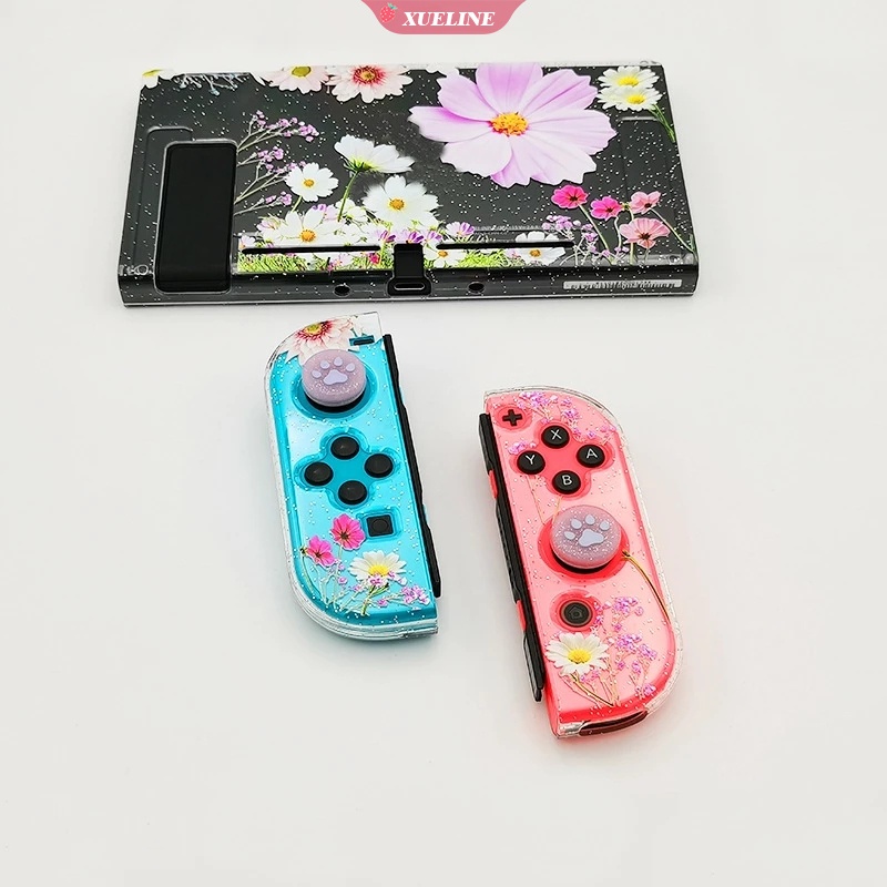 Set 4 Nắp Silicon Mềm Nhám Bảo Vệ Cần Điều Khiển Chơi Game Nintendo Switch