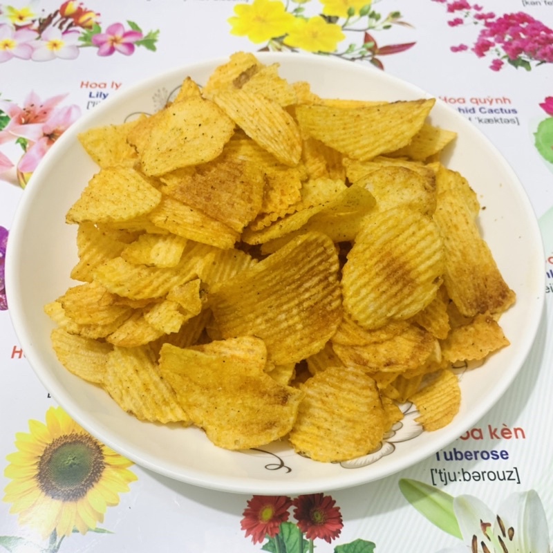 250g Bimbim Swing, khoai Tây hàng vỡ cánh to ( đóng túi zip bạc chắc chắn )