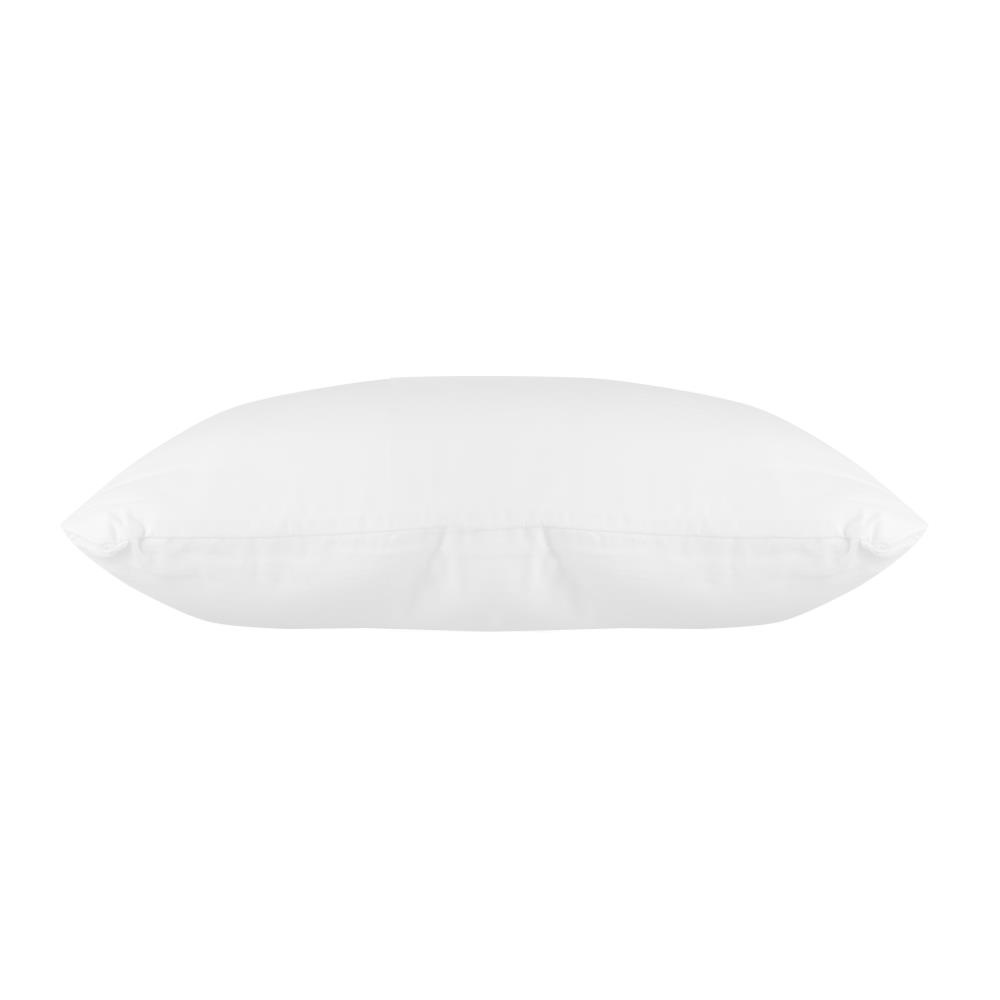 HomeBase HLS Gối cao su non mềm mại, êm ái W60xD40xH12cm màu trắng