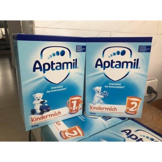 Sữa aptamil Đức số 1+ và 2+ mẫu mới nhất năm 2018