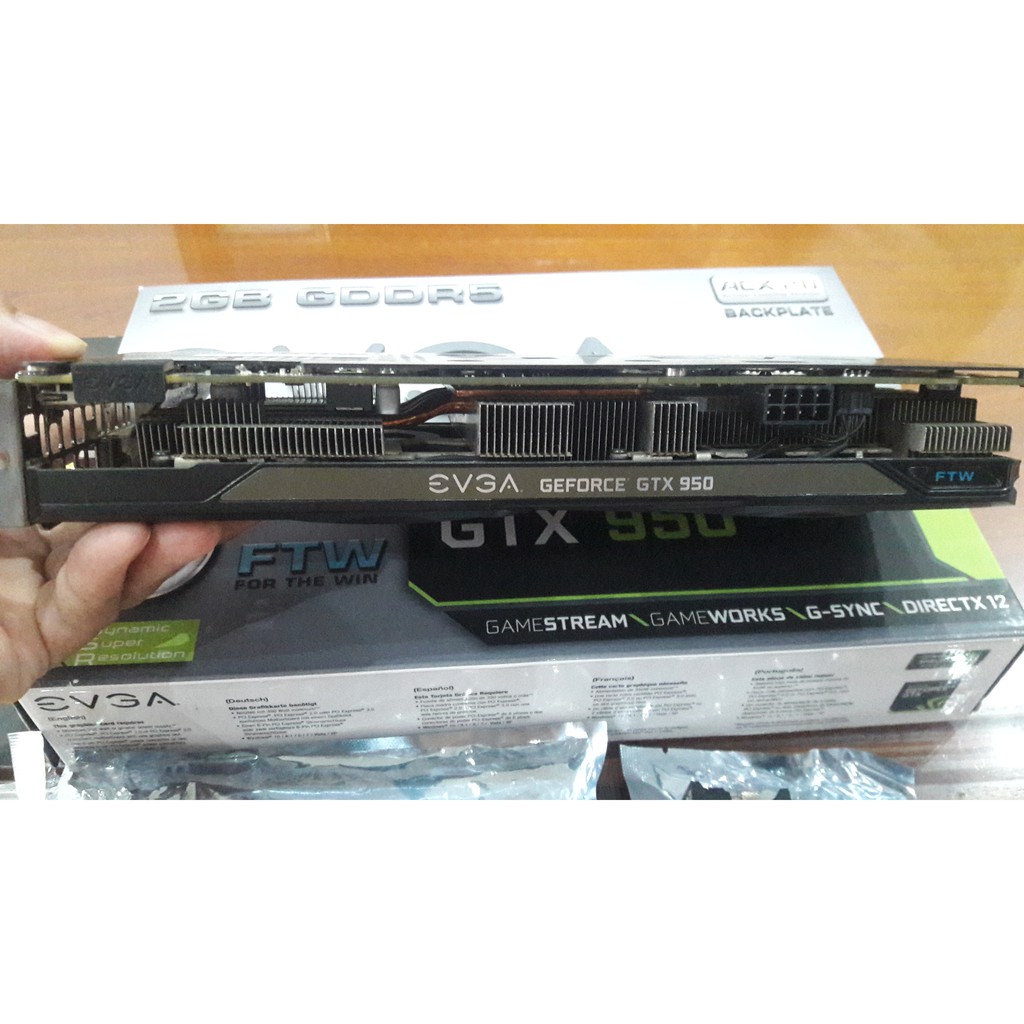 VGA EVGA GTX 950 FTW 2GB FULL BOX | BigBuy360 - bigbuy360.vn