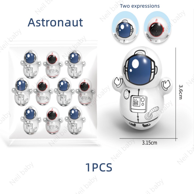 【Neil Baby】đồ cute búp bê lật đật đồ Chơi Lật Đật mini Hình Minion/Người Tuyết/Phi Hành Gia/Người Tuyết Dễ Thương Dành Cho Bé