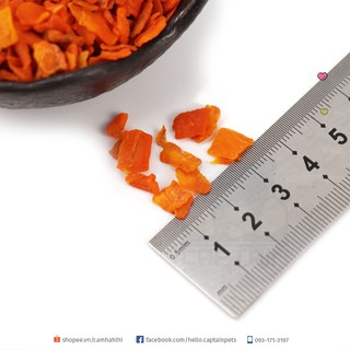 Cà rốt sấy dẻo cho thú gặm nhấm
