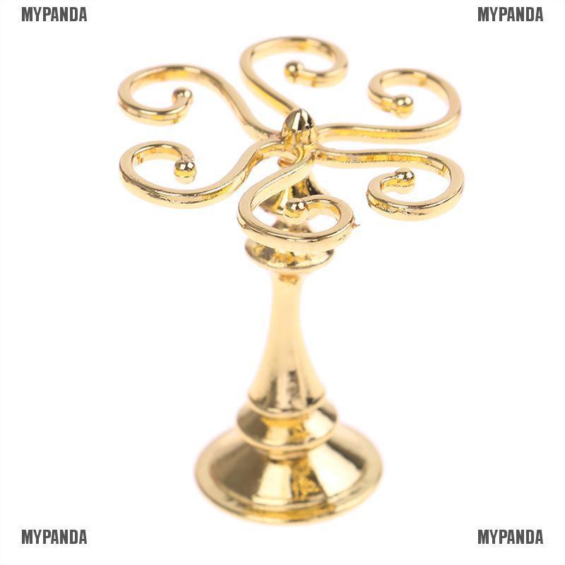 Mô hình giá đỡ cốc nước mini bằng kim loại tỉ lệ 1:12 trang trí nhà búp bê dễ thương