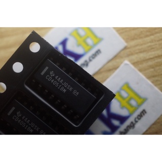 3 ic logic cd4051bm 4051 sop-16 chính hãng ti