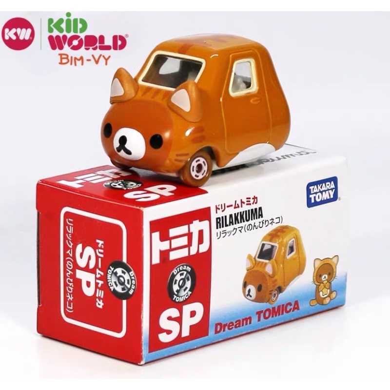 Xe mô hình Tomica Box Disney Rilakkuma. MS: 772. Made in Việt Nam.