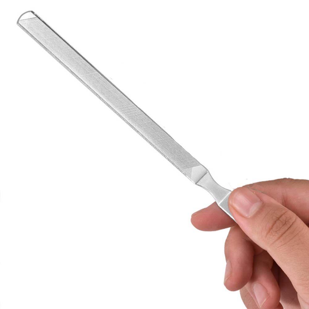 QQMALL Dụng Cụ Dũa Móng Tay Hai Mặt Chống Trượt Siêu Bền