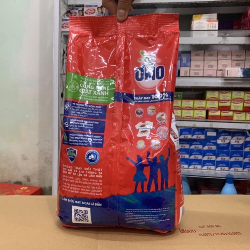 Bột giặt OMO sạch cực nhanh dạng túi đỏ 3KG
