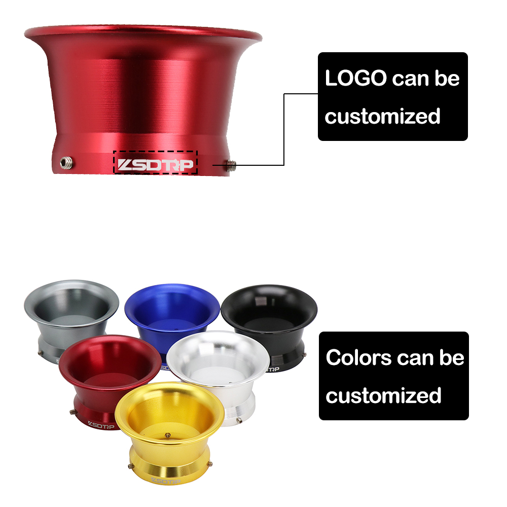 Cốc Lọc Khí Bằng Hợp Kim Nhôm Cho Bộ Chế Hòa Khí Zsdtrp 55mm PWK32 PWK34