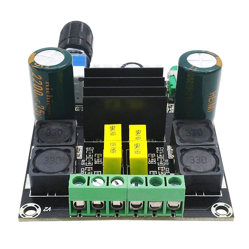 Bảng mạch khuếch đại âm thanh kỹ thuật số công suất cao Xh-M568 Dc 12V 50W + 50W Tpa3116D2