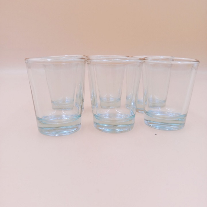 Bộ 6 Chén Thủy Tinh  Uống Rượu Đẹp