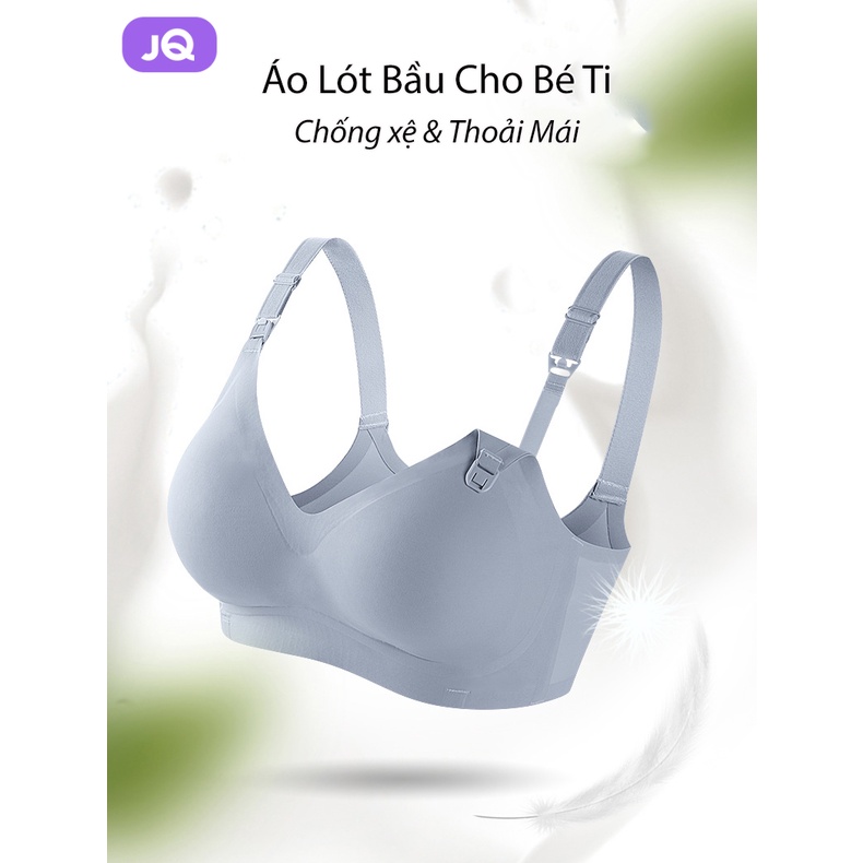 Áo lót bầu cho con bú không gọng JOYNCLEON đệm thông hơi tản nhiệt, ôm form chống xệ