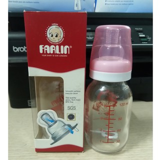 Bình sữa Farlin thủy tinh 120ml