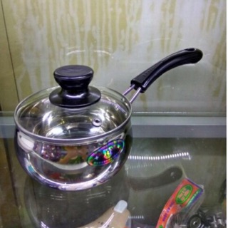 Nồi nấu cháo, bột 100% inox 12cm
