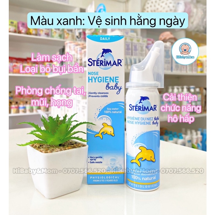 BÌNH XỊT MŨI CÁ HEO STERIMAR