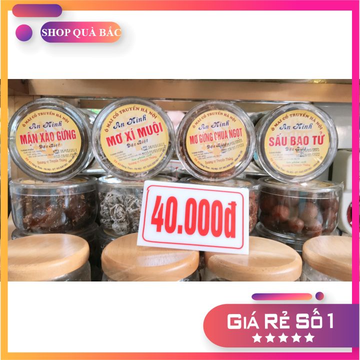Ô Mai Hộp Đặc Sản Cổ Truyền Hà Nội Các Vị 200g 🔸Shop Quà Bắc