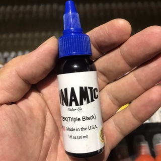 Mực xăm tattoo Dynamic Black TBK 1oz-8oz