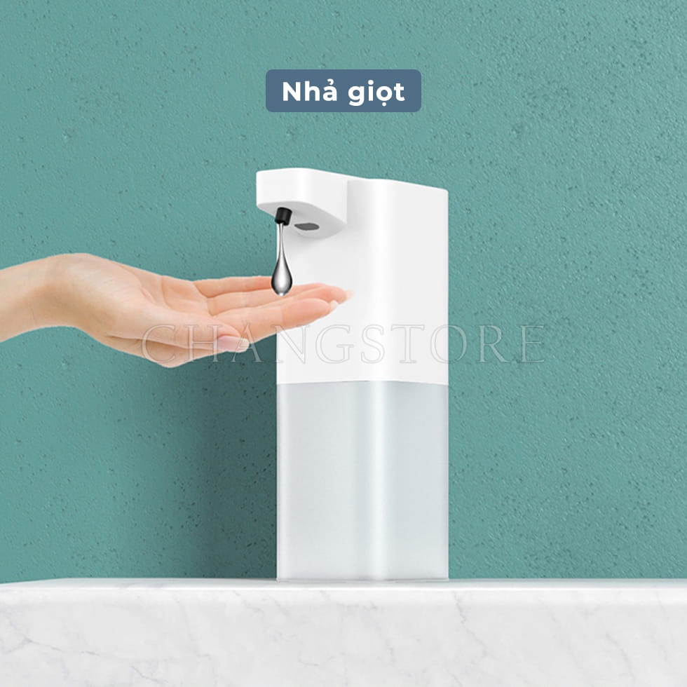 Bình xịt xà phòng rửa tay cảm biến tự động không cần chạm cho nhà bếp/phòng tắm