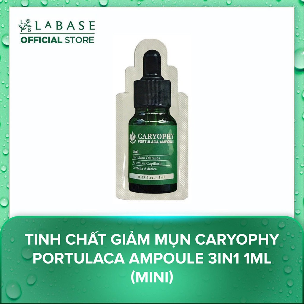Serum giảm mụn mờ thâm se khít lỗ chân lông Caryophy 10ml - Hàng nhập khẩu chính hãng