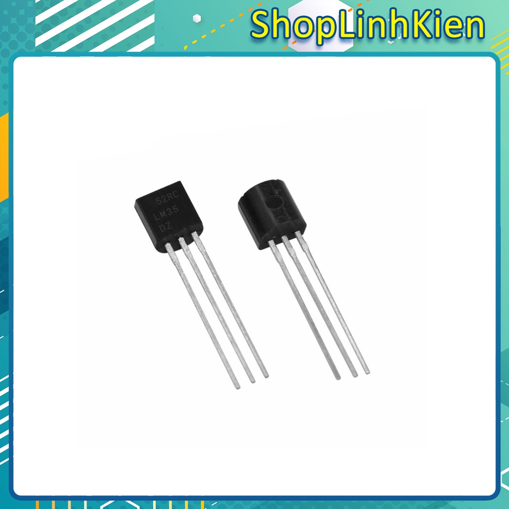 Cảm biến nhiệt độ LM35 To92 Loại Tốt