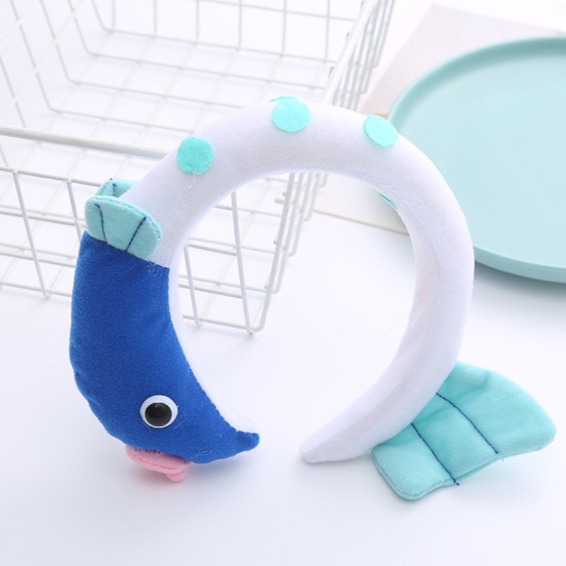 Băng Đô Cài Tóc Hình Tai Thú Nhồi Bông Xinh Xắn