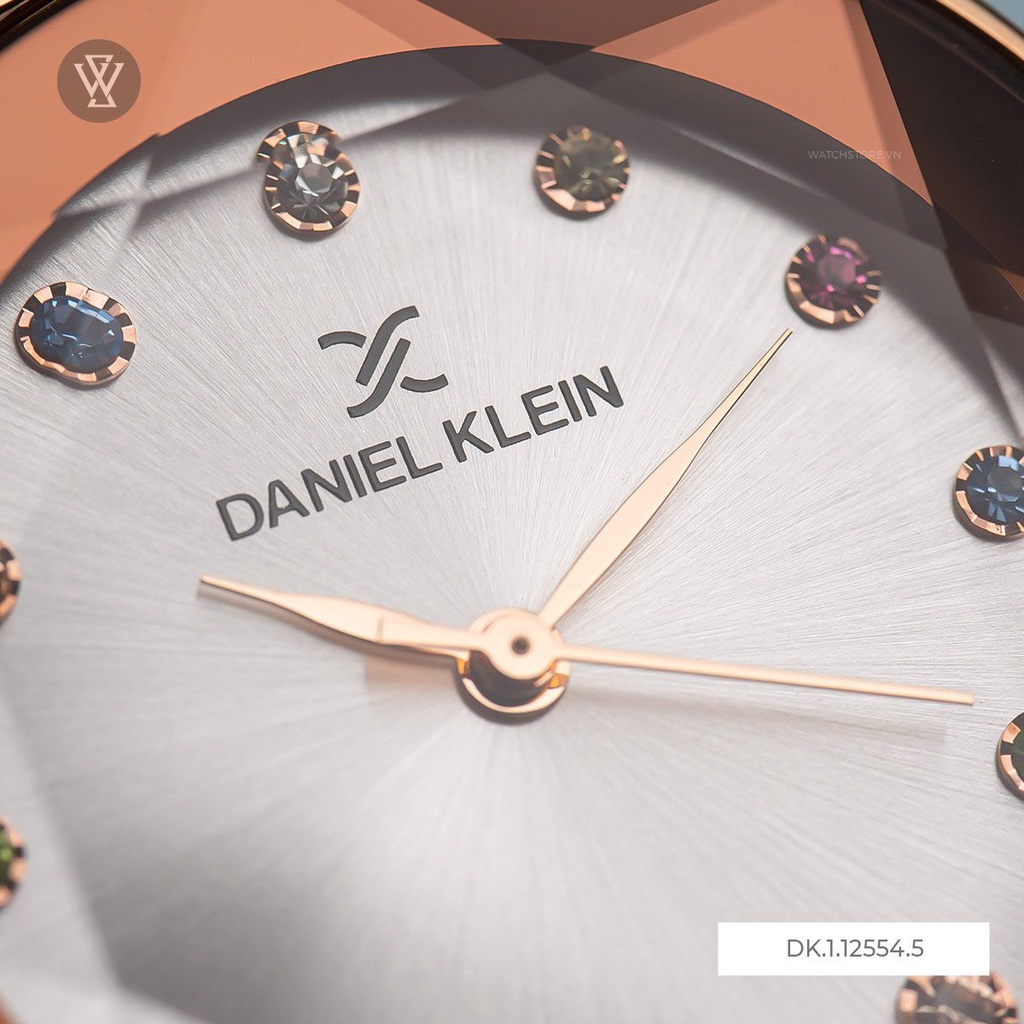 Đồng Hồ Quartz Nữ Daniel Klein WATCHSTORE DK.1.12554.5 Mặt Kính Khoáng 32mm, Dây Kim Loại, Vỏ Thép Không Gỉ