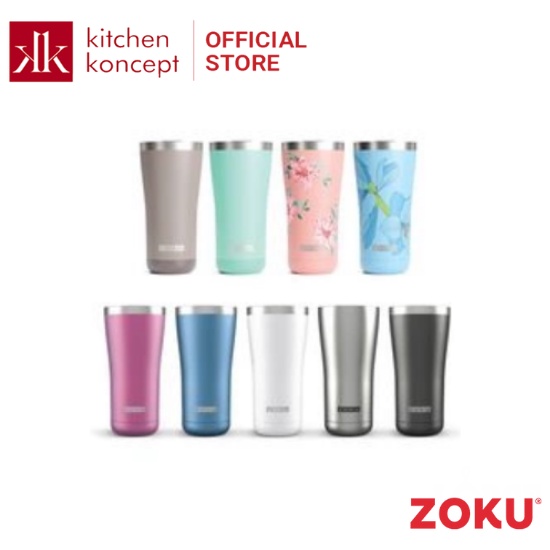 Zoku - Ly giữ nhiệt 3in1 giữ nóng đến 6 giờ hay giữ lạnh đến 24 giờ.