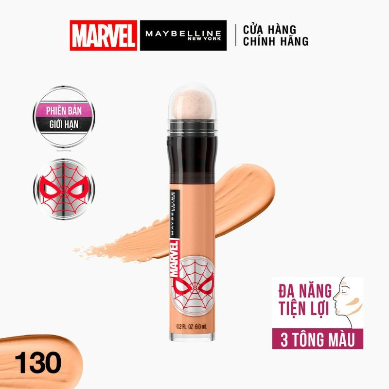 Phiên Bản MARVEL] Bút Cushion Che Khuyết Điểm Đa Năng Instant Age Rewind Maybelline New York 6ml